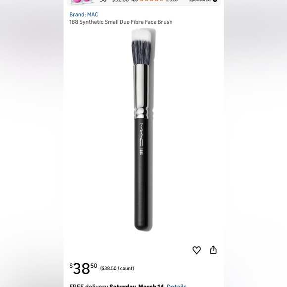 NWT 4 MAC Cosmetics Makeup Brushes - Picture 5 of 6